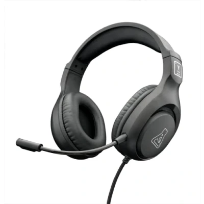 Imagen de The G Lab Korp Yttrium Auriculares Gaming para PC, Ps4, Ps5, Xbox, Switch, con Micrófono Plegable, Audio estéreo Gamer Jack de 3,5 mm