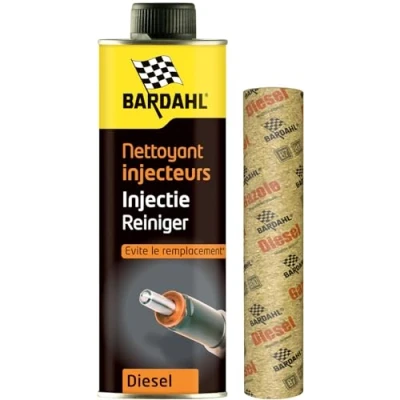 Imagen de BarDahl Diésel Limpiador Inyectores, Elimina la Suciedad del Sistema de Alimentación sin Desmontar, Protege y Ayuda a Evitar el Desgaste Motor, Plomo Azufre 0,5 L