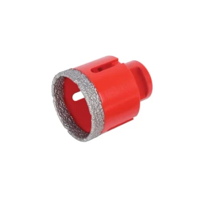 Imagen de RUBI 4914 Brocas de Diamante DRYGRES Perforación Baldosa Cerámica, Gres Porcelánico, Mármol y Granito Broca Porcelánico para Taladro en Seco Ø 50 mm