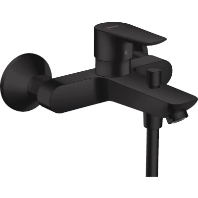 Imagen de Hansgrohe 71740670 Grifo Monomando para bañera, Negro Mate, Wanne