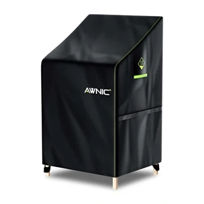Imagen de AWNIC Funda Protectora para sillas de jardín apilables Tejido Oxford Resistente al Agua y desgarro, poliéster 420D, 65 x 75 85/120 cm
