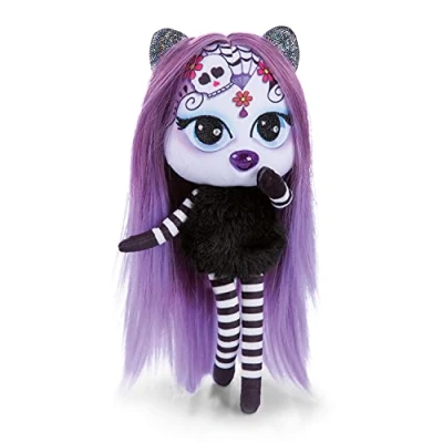 Imagen de NICI Pixidoos Sunli la muñeca 20 cm, Caja Incl. Set Tatuajes para niños, Peine y Pulsera de Amistad Muñecas estilizadas con Pelo Colorido Tierno Juguete abrazar, Jugar, Decorar coleccionar