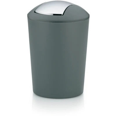Imagen de Kela Cubo de Tapa abatible Marta 5litros, Gris, One Size