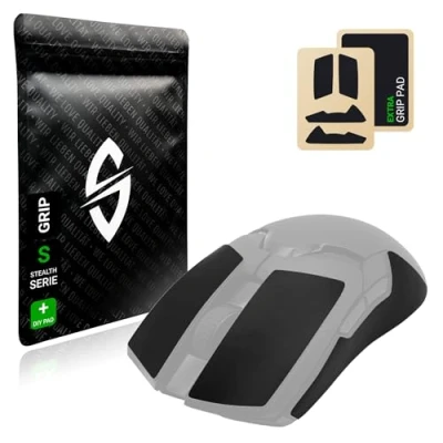 Imagen de SensoryBoost Grip Tape para Razer Viper Ultimate Gaming Mouse (+ Pad) Antideslizantes, absorbentes del Sudor, ultrafinas (0,5 mm) y sin residuos Accesorios Ratones de Juego …