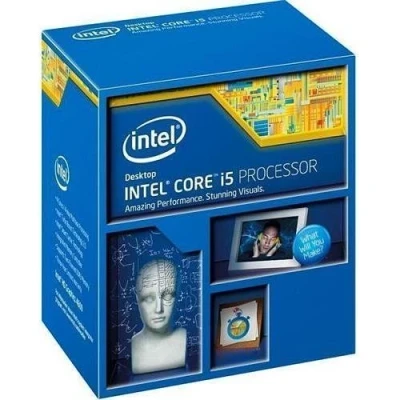 Imagen de Intel CPU i5 4590 Quad Core (3.30 GHz, caché de 6 MB, 84 W, gráficos, tecnología Turbo Boost, Socket 1150) (renovado)