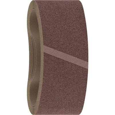 Imagen de Bosch Professional 10 ud. Estuche de Bandas Lija X440 Best for Wood and Paint (para Madera y Pintura, 100 x 610 mm, Grano 80, Accesorios para Lijadoras Banda)