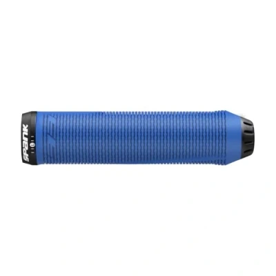 Imagen de Spank Spike 33, Lock on, diámetro 33 mm, Mangos de Bicicleta montaña, Unisex, Azul, 145 mm