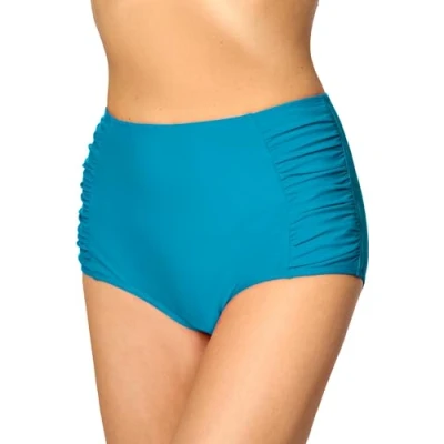 Imagen de Merry Style Bragas de Bikini Parte Abajo Bañador Corte Alto Mujer MS10 119 (Azul (6046), 36)