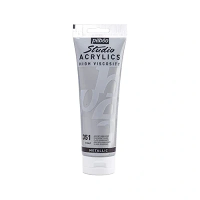 Imagen de Pébéo Acrílico Fine Studio Pintura acrílica Plata 250 ml