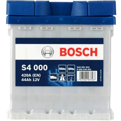 Imagen de BOSCH S4 0 092 S40 001 Batería de arranque 12V 44Ah 420A B13 FIAT: Punto I Hatchback, 500 Panda II SEAT: Ibiza 2
