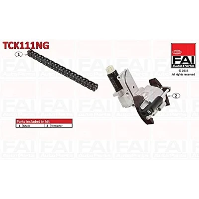 Imagen de FAI AutoParts TCK111NG Juego de Cadena distribución sin juntas, ruedas dentadas Símplex, pasadores AUDI: A3 Hatchback, A4 B5 Berlina