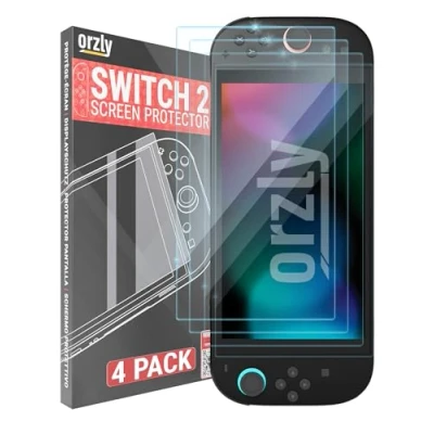 Imagen de Orzly Protector de pantalla para Nintendo Switch (Switch 2 2025 (7.9 pulgadas)