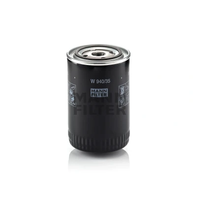 Imagen de MANN FILTER W 940/35 Filtro de aceite 3/4 16 UNF con válvula bloqueo retorno enroscable MAZDA: Serie B Pick up