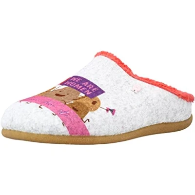 Imagen de HOT POTATOES Eitzing, Pantuflas Mujer, Gris, 39 EU