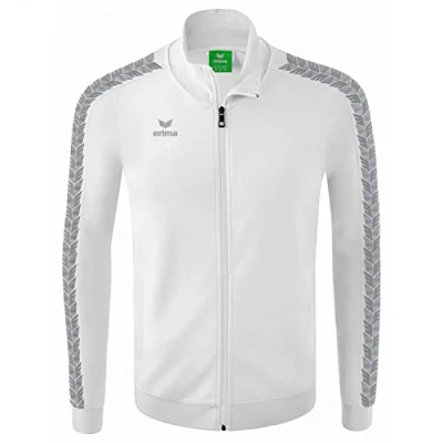 Imagen de ERIMA Hombre Essential Team Chaqueta Tracktop, blanco, S