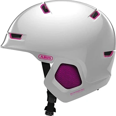 Imagen de ABUS Scraper 3.0 ERA Casco de bicicleta urbana robusto Para usar durante el invierno hombre y mujer Blanco, talla L