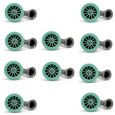 Imagen de Tobera para difusores de riego. Alcance 1,20 Metros. Ángulo riego Regulable 0 a 360º. Rosca Hembra Compatible con Hunter, Rain Bird, Irritrol, KRain, Signature. Pack 10 BOQUILLAS