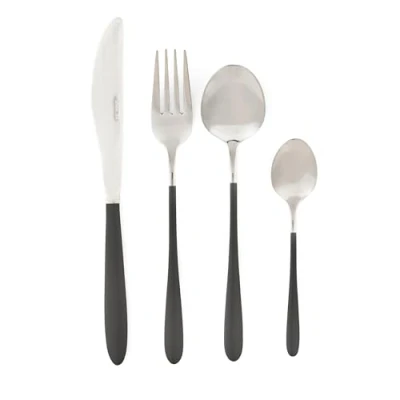 Imagen de Salter BW11071EU7 Cosmos Juego de Cubiertos Completo 16 Piezas Ligeros, Espejo Pulido Vajilla, Servicio para 4 personas, Tenedores, Cuchillos, cucharaditas, cucharas postre
