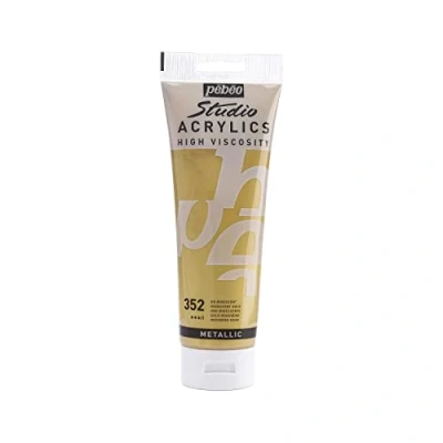 Imagen de Pébéo Acrílico Fine Studio Pintura acrílica Oro 250 ml