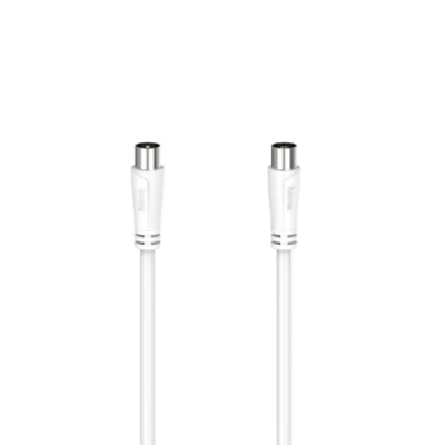 Imagen de Cable de antena Hama 205047, Coaxial, 90 dB, 5 m, Blanco