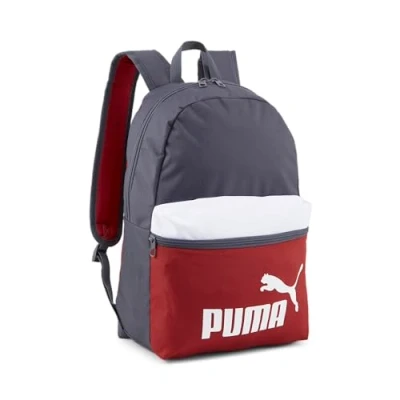 Imagen de Puma Phase Backpack Unisex Mochila, Talla: One Size, Mineral gray/intense red