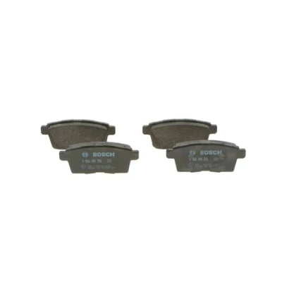 Imagen de BOSCH 0 986 494 376 Juego de pastillas freno Low Metallic Chapa antichirridos, con instrucciones montaje MAZDA: CX 7