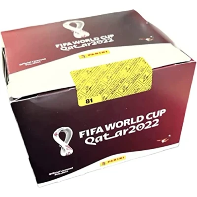 Imagen de Panini cromos de la Copa Mundial FIFA World Cup Qatar 2022™ Colección oficial (caja con 100 sobrecitos)