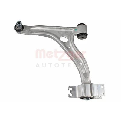 Imagen de METZGER 58167401 Barra oscilante, suspensión de ruedas con apoyo caucho Eje delantero, izquierda Brazo oscilante transversal