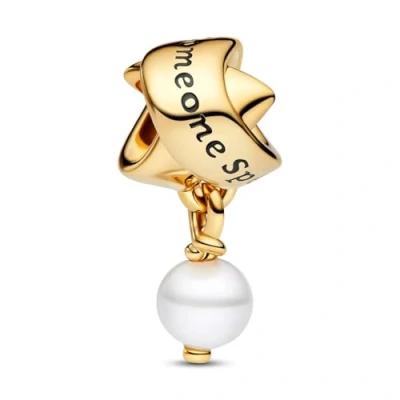 Imagen de Pandora Mujeres Charm Oro/Blanco 763784C01