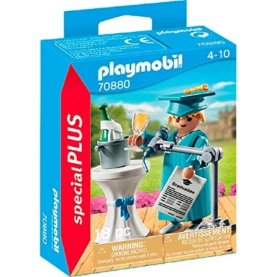 Imagen de PLAYMOBIL Fiesta de Graduación 70880, Multicolor