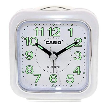 Imagen de Casio Collection TQ 142 7EF, Reloj Digital con Alarma Diaria, Blanco