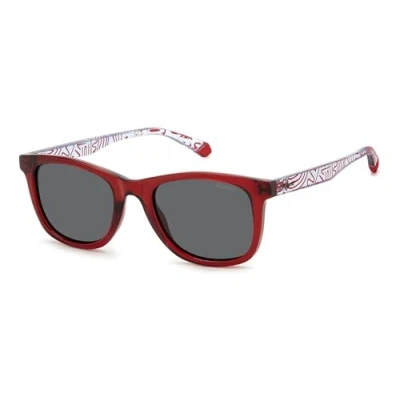 Imagen de POLAROID KIDS PLD 8060/S Gafas de Sol, Red, 46 NIÑO