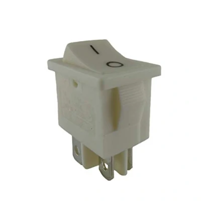 Imagen de Empotrable basculante Interruptor 19 x 13 mm, 2 pines (4pins), color blanco
