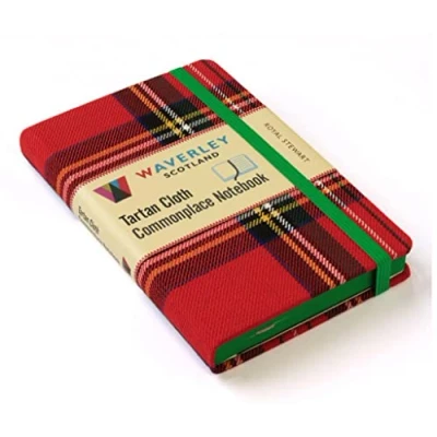 Imagen de Waverley (M): Royal Stewart Tartan Cloth Commonplace Notebook (Waverley Scotland Notebooks/Gift/stationery/plaid)