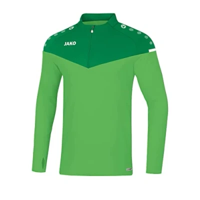 Imagen de JAKO Ziptop Champ 2.0 con Cremallera, Hombre, Verde, Large