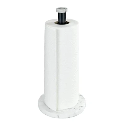 Imagen de Portarrollos para papel de cocina Mármol, blanco