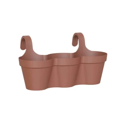 Imagen de Artevasi Macetero Capri Tripel de 54 cm, Color Terracota