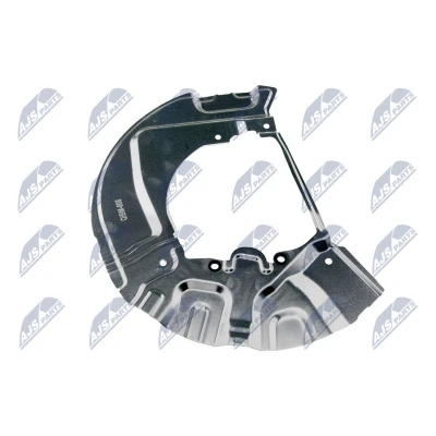 Imagen de NTY HTO BM 008 Chapa Protectora de Disco Freno Eje delantero, izquierda BMW: 5 Berlina, Touring