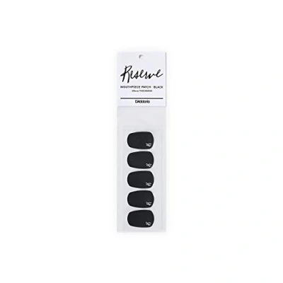 Imagen de Rico .80mm RMP01B Reserve Mouthpiece Patch Black (Sheet of 5)