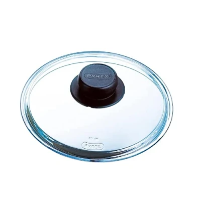 Imagen de Pyrex Tapa Vidrio 20Cm, Gris, 2.65 cm