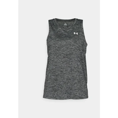 Imagen de Under Armour TECH TANK Twist Top, Mujer, Talla: XS, Black/white