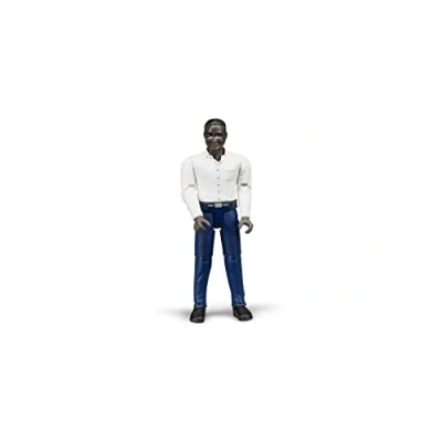 Imagen de BRUDER Hombre de piel oscura escala 1:16 60004