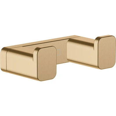 Imagen de hansgrohe AddStoris Percha doble, bronce cepillado, 41755140