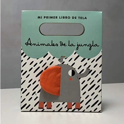 Imagen de Animales de la jungla: El primer libro tela para tu bebé (Pequeñas manitas)