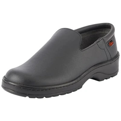 Imagen de DIAN Marsella Negro 42, Zapato de Trabajo para Sanidad y Hosteleria, Laboral Unisex, Plantilla Acolchada Antibacteriana, Transpirable, Antirozaduras, Suela Antideslizante Antiestática.