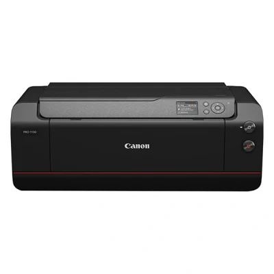 Imagen de Canon ImagePROGRAF PRO 1100 Impresora Fotográfica Profesional, Sistema de Inyección Tinta, WiFi, 12 Cartuchos hasta A2, Optimizador Color, Impresión Alta Velocidad, Negro