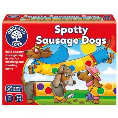 Imagen de Orchard Toys Spotty Sausage Dogs Game, Fun Memory and Counting Perfect for Children Age 4+, Family Educational Toy Games