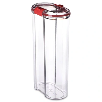 Imagen de Tatay Bote de Cocina con Cierre Seguridad, 2.5L Capacidad, Hermético, Libre BPA, Apto Lavavajillas, Transparente. Medidas 9 x 15.5 29 cm
