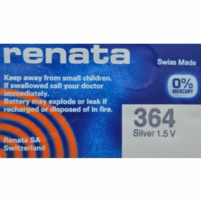 Imagen de Renata 364 SR621SW: Pila 1.55V para Relojes