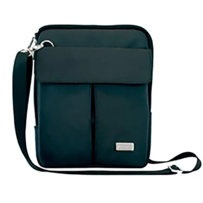 Imagen de Bandolera Nylon Phoenix London Negra Tablets Hasta 10&quot;